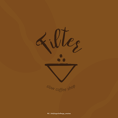 #6 daily logo challenge bean branding coffee coffeeshop dailylogochallenge dailylogodesign design filter logo logotype typography