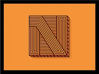 N, N, N, N, N, N, Knees, Knees. fonts illustration letters play type