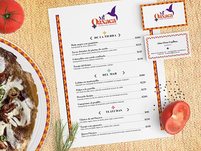 Mi Oaxaca - Restaurant Branding (first approach) branding design colorful design graphic design logo mexico restaurant typography vector