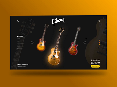 Daily UI Challenge #003 daily challange dailyui guitar landingpage ui ux