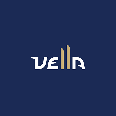 Vella Investment boat brand coins investment logo money sail boat type vella wind