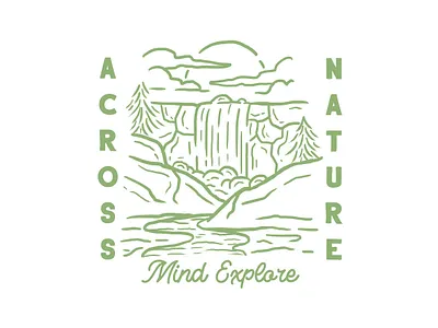 Across Nature (available for sale) artforsale badge badgedesign brand design brand identity branding branding design clothing brand clothing design design designforsale illustration logo outdoor outdoor brand vector vintage vintage design vintage logo vintage logo design