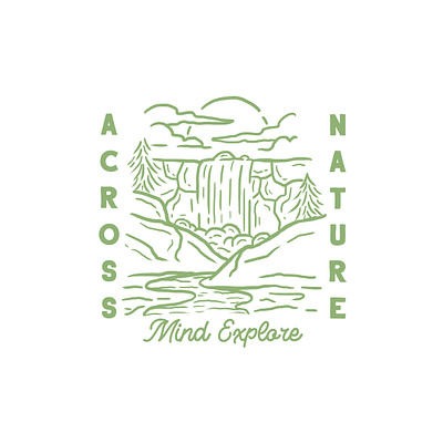 Across Nature (available for sale) artforsale badge badgedesign brand design brand identity branding branding design clothing brand clothing design design designforsale illustration logo outdoor outdoor brand vector vintage vintage design vintage logo vintage logo design