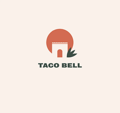 Taco Bell branding casa flat leaves mexican rebrand restaurant rust sun taco taco bell western yo quiero taco bell