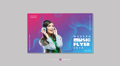 Music Flyer template behance behancereviews branding design fashion flyer free flyer free vector freebies graphic design graphic out music music flyer typography
