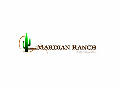 Mardian Ranch Logo logotypes nevada realestate shadow8