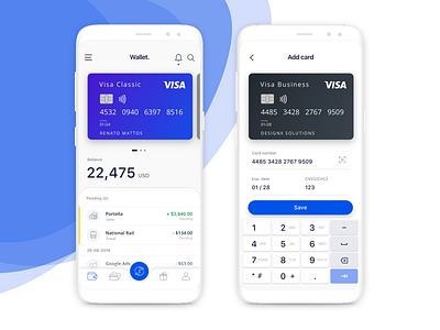 Mobile Wallet design design process design technique graphic design illustration inspiration mobile mobile app mobile app design mobile bank mobile banking mobile design mobile ui ui user experience visual design