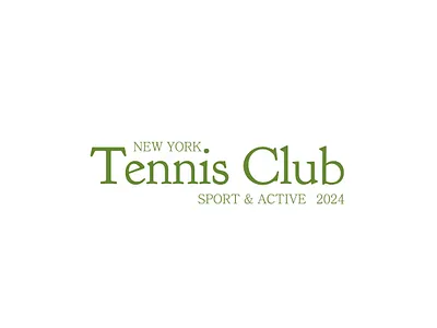 Tennis Club Logo club design logo tennis