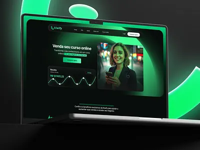 Kiwify Website - Redesign figma design infoproduct kiwify landing page saas saas landing page ui ui design ui ux ux web design website