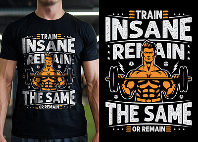 Gym T-Shirt Design apparel best gym t shirt design branding clothing clothing design design fitness fitness t shirt graphic design gym gym merch gym t shirt design gym tshirt illustration logo sweater design t s t shirt t shirt design typography