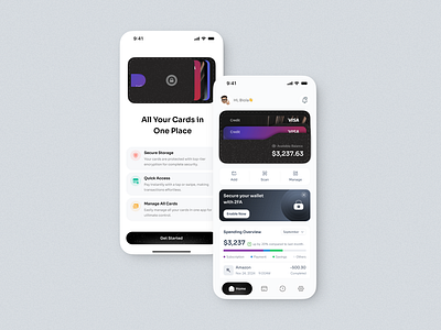 Digital Wallet App digital wallet digital wallet app fintech ui uiux ux