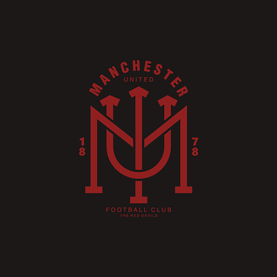 MAN U. FC badge badge design badges design diseño dribble dribbleshot logo logodesign logoinspiration