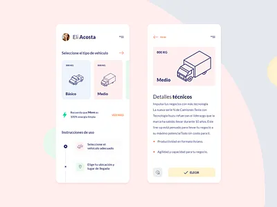 Move App IOS / Android adobexd android app app apps application car chile design dribbble ios move moving mudanza tesla tracking truck ui ux