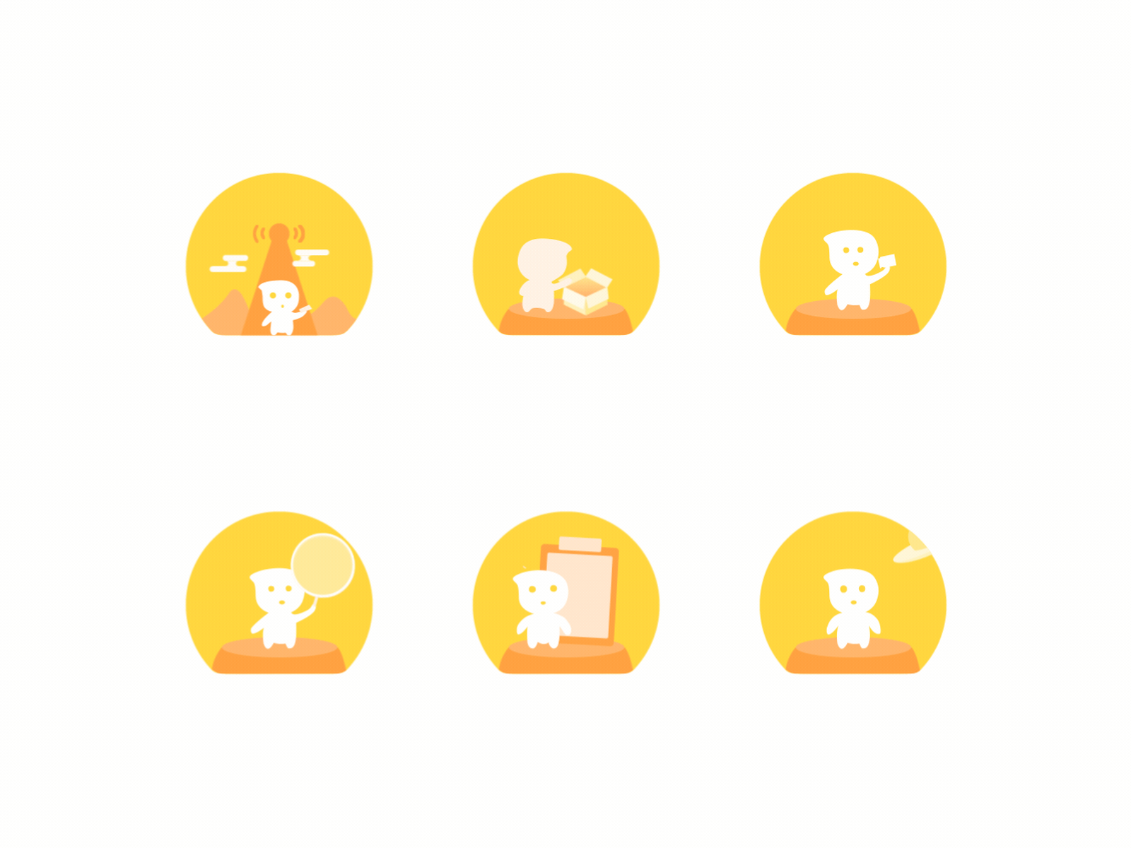 Icon motion animation icon illustration ui