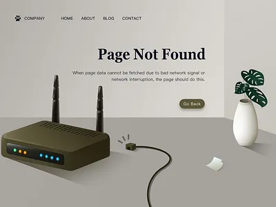 404 design illustration web