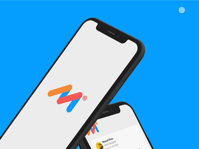 Homepage M® branding design homepage logo logo design ui