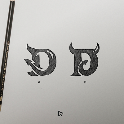 D for DEVIL awesome brand branding company d d logo design designer devil devil logo dualmeaning garagephic studio graphic hiddenmeaning icon illustration letter d logo logo designer vector