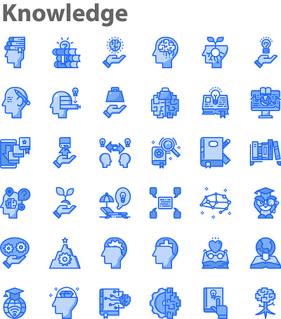 Knowledge business design icon icons illustration knowledge logo