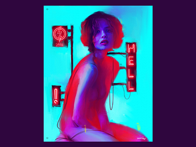 Painting adobe art design digital illustration painting photoshop visual