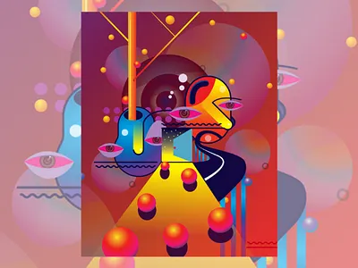 Illustration abstract adobe art colors design illustration illustrator visual