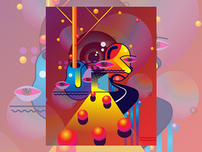 Illustration abstract adobe art colors design illustration illustrator visual