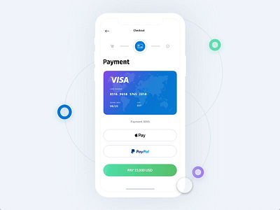 Payment Process - Adobe XD Animate adobexd adobexduikit animate app apps autoanimate colors design dribbble interface minimal uiux ux