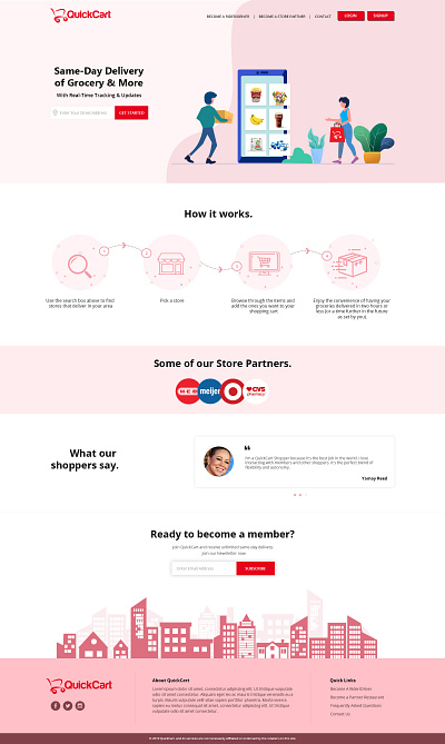 Landing Page Design