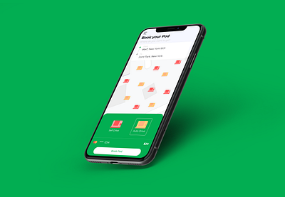 Book Travel Pod app xd design
