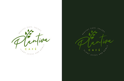 Plantiva Logo brand identity branding designer illustration art logo logodesign