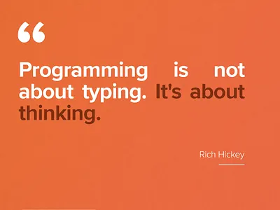 Programming Quote design quote
