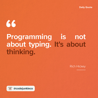 Programming Quote design quote