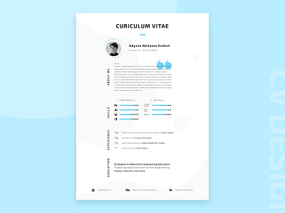 Minimalist CV design adobe illustrator clean clean cv clean resume cv cv design cv resume cv resume template cv template design minimalism minimalist minimalistic resume resume design typography