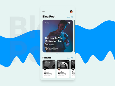 Blog Post | Daily UI app blog blog post daily dailyui design ios post sketch ui uidesign