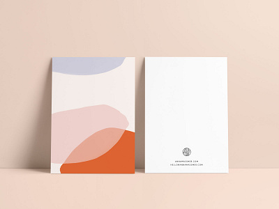 Anna Wassmer Brand Collateral Piece artwork brand design brand identity branding collateral design illustration logo logo design stationery