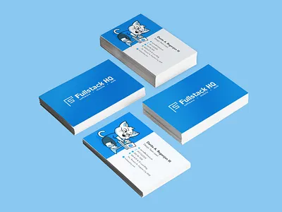 FullstackHQ - Business Card brand branding business business card business card design business card mockup businesscard businesscarddesign businesscards card