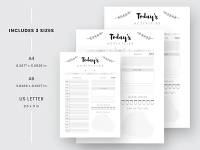 Daily Planner Sheet 2020 digital planner a4 daily planner a5 daily planner daily activities daily notes daily planner daily planner pages goals planing sheet minimal modern multipurpose pdf planner professional time management to do sheet today planner sheet todays planner