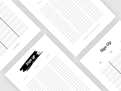 Sign-Up Sheet Layout elegant elegant sign up elegant sign up form email list email sign up event sign up minimal minimal sign up minimalist sign up multipurpose professional professional layout rigistration sign up sign up form sign up layout sign up template sign us sheet