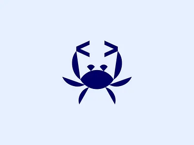 < crab code > animal code crab game gaming icon logo symbol