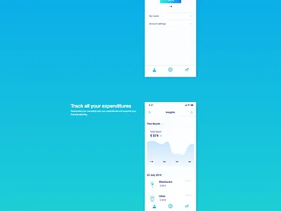 Bartex Miniamist App Webpage app design flat identity ui ux web