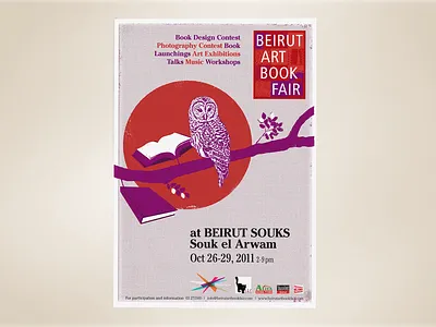 Poster design and illustration for an art book Fair design illustration logo design poster poster art