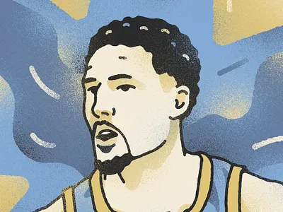 Klay Thompson golden state klay thompson nba portrait warriors