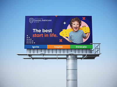 Billboard billboard kid school