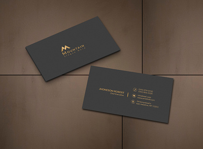 Executive Business Card advise black business business card card classic classy counsel creative design elegant firm gold law lawyer legal metallic office professional psd