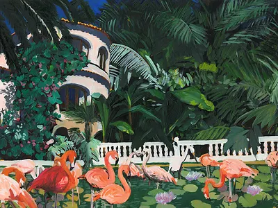 Alice Tye 'Hello America' alice tye artist illustration illustrator jelly london painter painterly painting