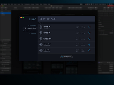 Trakr branding design product product design typography ui ui design ux vector