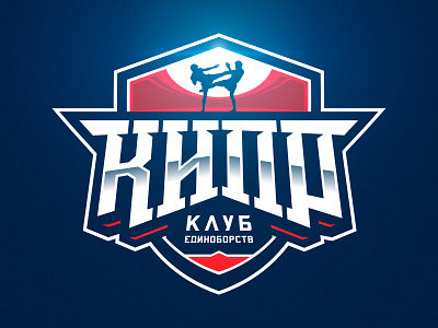 "Kipr" fight club emblem fight fight club logo nimartsok sportslogo typogaphy