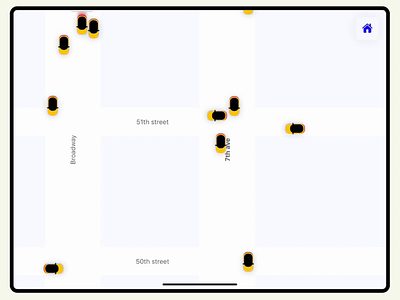 NYC Taxi fleet manager animation interaction mobile nyc product design taxi