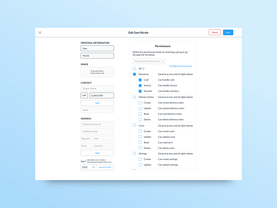 #090 Create new add cash register challenge create new dailyui dailyuichallenge dashboard design ecommerce form new permissions point of sale saas sketch ui uidesign uxdesign