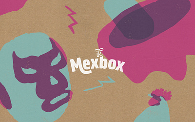 Ik Mexbox - Logotype brand branding design icon identity illustration logo logotype menta picante pattern