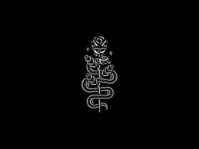 Snake band design dooom graphic illustration merch merchandise occult snake tattoo